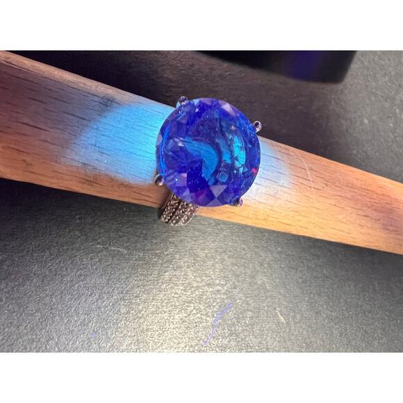 NEW color change fluorite sterling silver ring size 7 - Picture 9 of 16